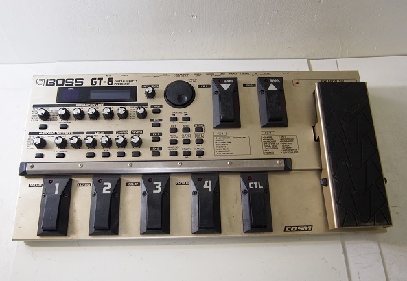 BOSSボス マルチエフェクター GT-6 ギターエフェクター 中古難有