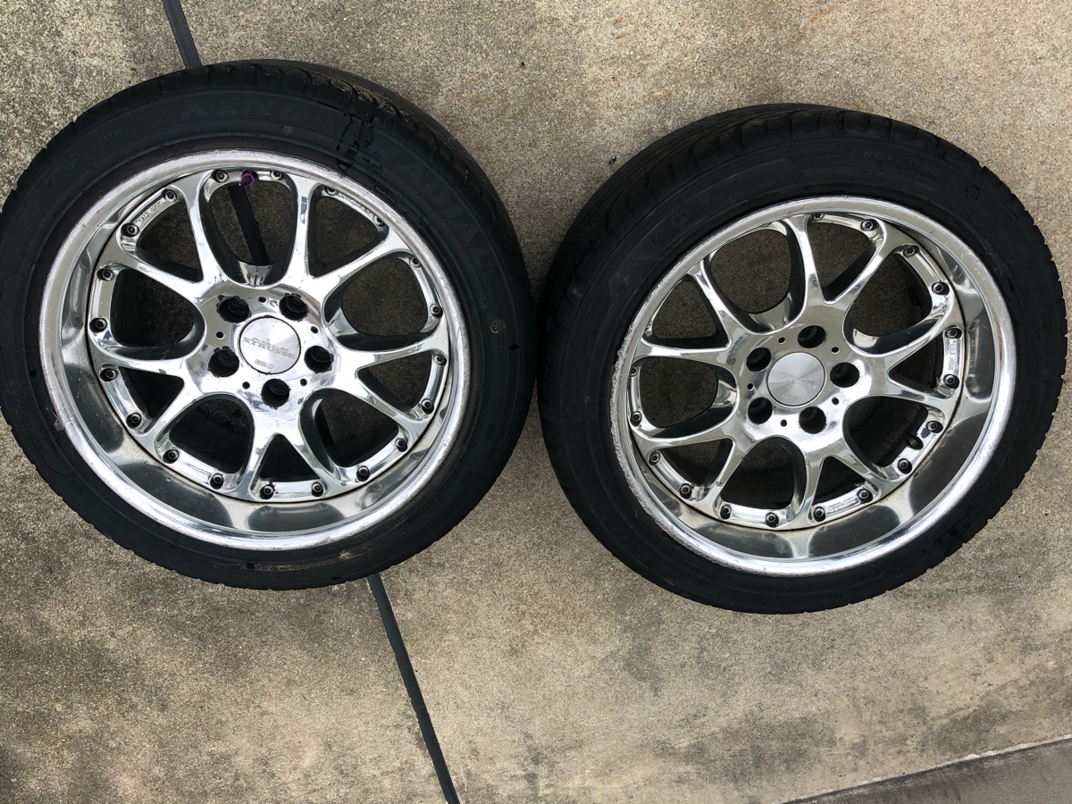 Yahoo!オークション SSR エイグル ストラッセ 17インチ 10j +24 ガリ傷 