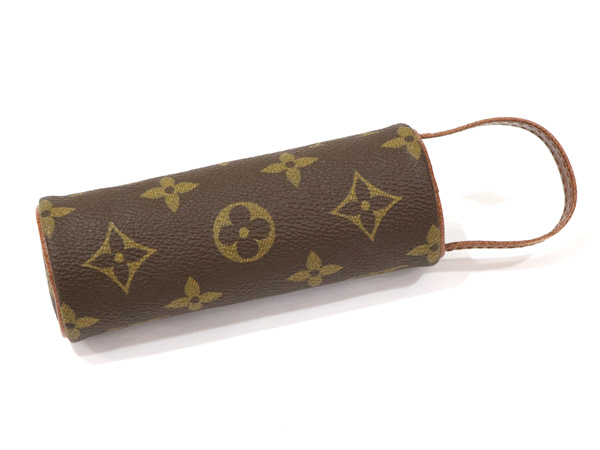 1円】LOUIS VUITTON ルイヴィトン モノグラム エテュイ トロワ ボール