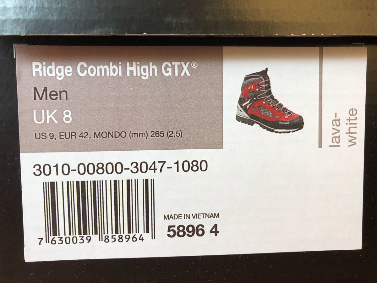 ★Ridge Combi High GTX Men★中古美品★マムート★MAMMUT★26.5cm★リッジコンビハイ★_5