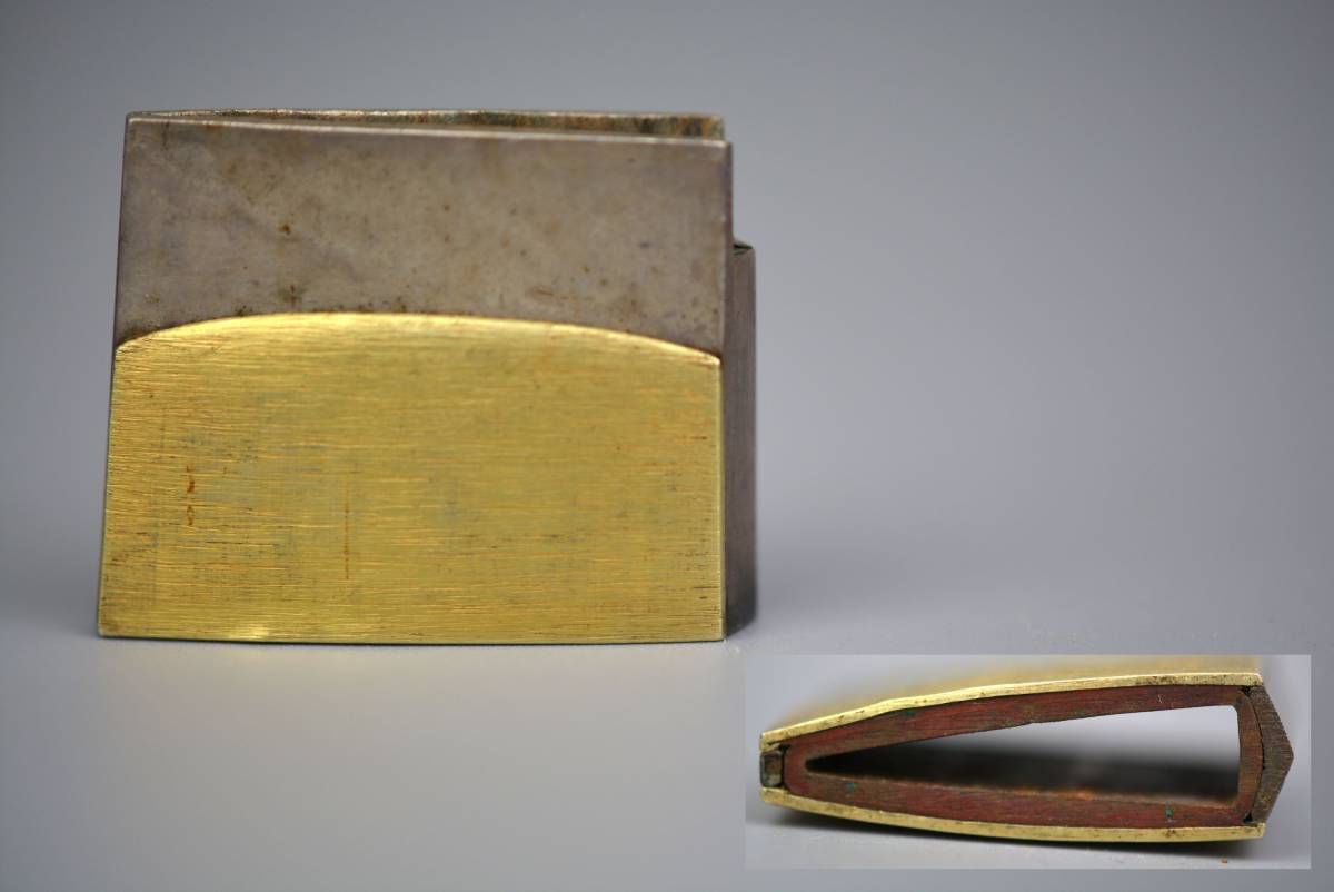 銀着せハバキ 13□時代□銀巻はばき・ハバキ□武具・刀装具□