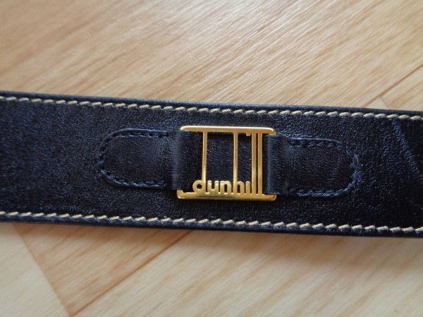 ダンヒル dunhill ベルト シルバー&frasl;ブラック DU25R4A09AL beinmart BR/No.2524　dunhill　ベルト　ブラック　メンズ