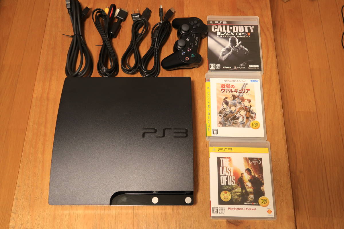 ジャンク】ソニー PlayStation3/PS3 120GB ブラック （CECH-2000A