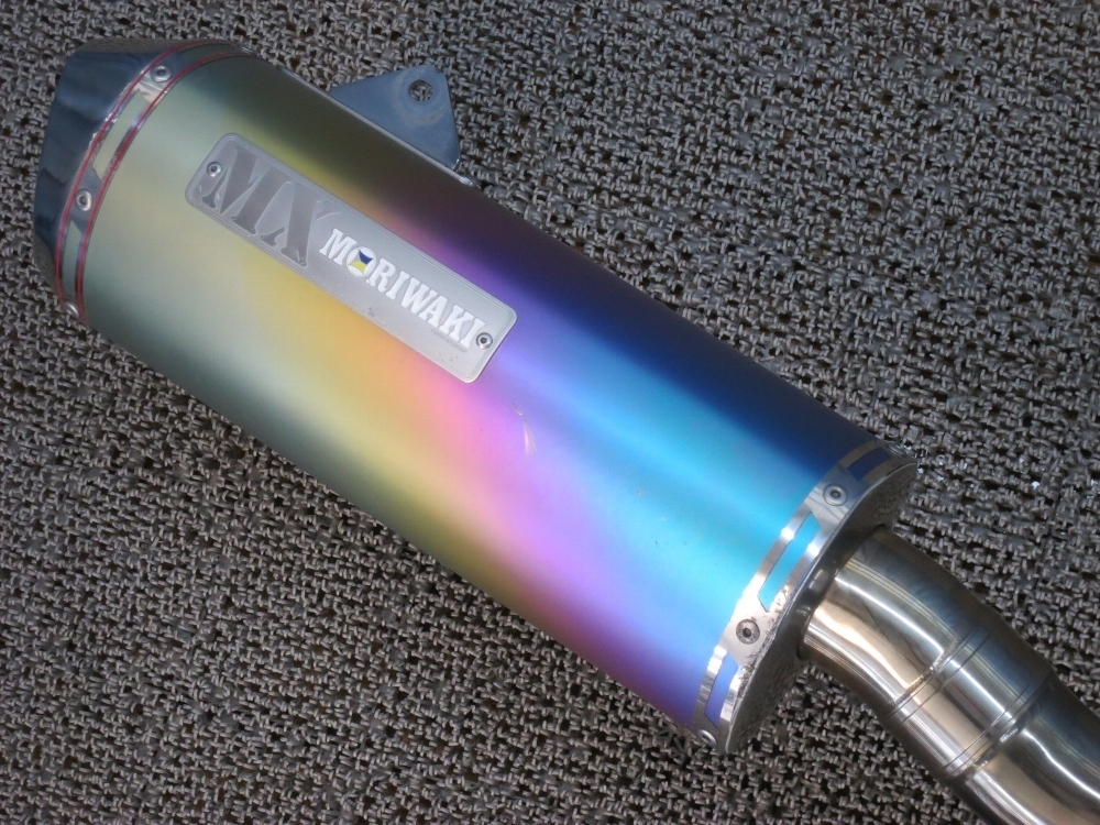 CB1300SB ボルドール EBL-SC54 モリワキ MX RED LINE ANO チタン