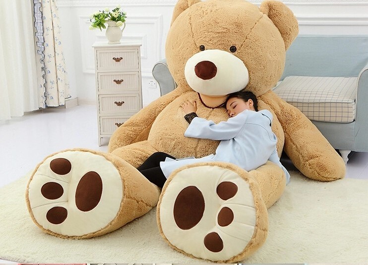 250cm 大きい/巨大 くまぬいぐるみ/熊縫い包み/クマ抱き枕/お祝い/ふわふわぬいぐるみ_1