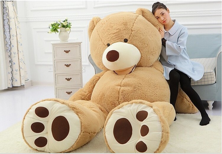 250cm 大きい/巨大 くまぬいぐるみ/熊縫い包み/クマ抱き枕/お祝い/ふわふわぬいぐるみ_3