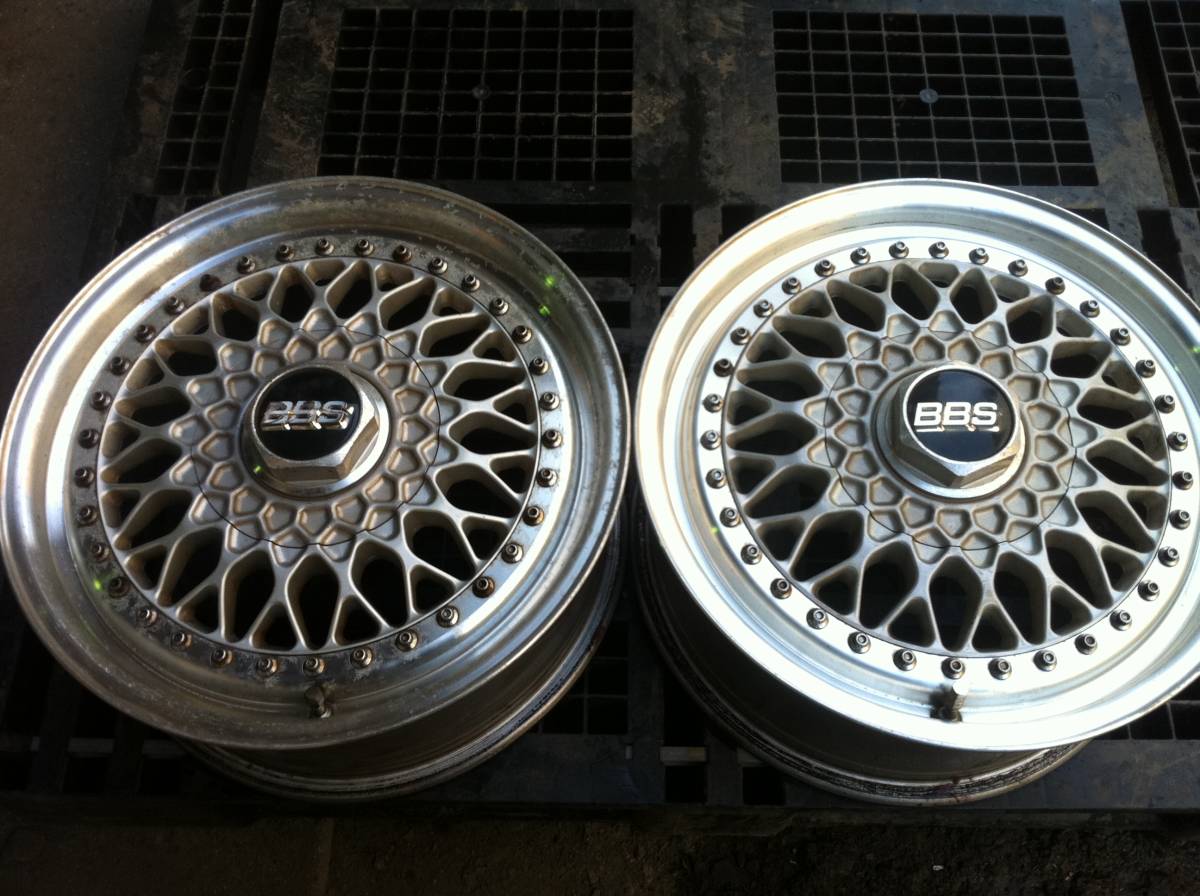 当時物 BBS RS137 RS225 16インチ 7J BBS RS137 16×7J 114.3-5穴