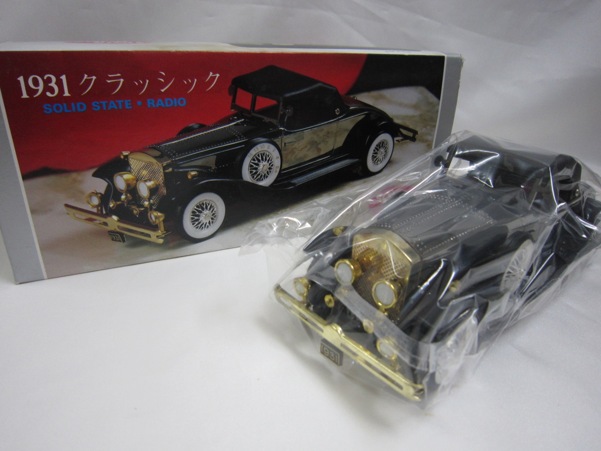 1931 CLASSIC クラシックカー型 ラジオ 未使用 箱付き Yahoo