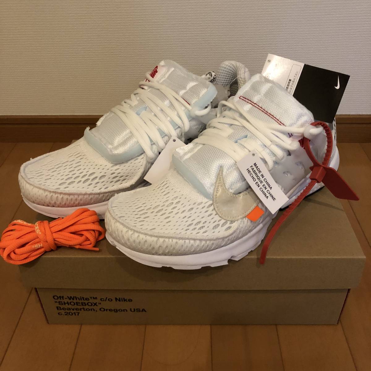 人気定番，SALE ten presto nike off White プレスト 29 11 acg jordan プレスト オフホワイト ジョーダン 国内 正規 黒タグ(29.0cm)｜売買されたオークション情報、yahooの商品情報をアーカイブ公開 - オークファン 29.0cm