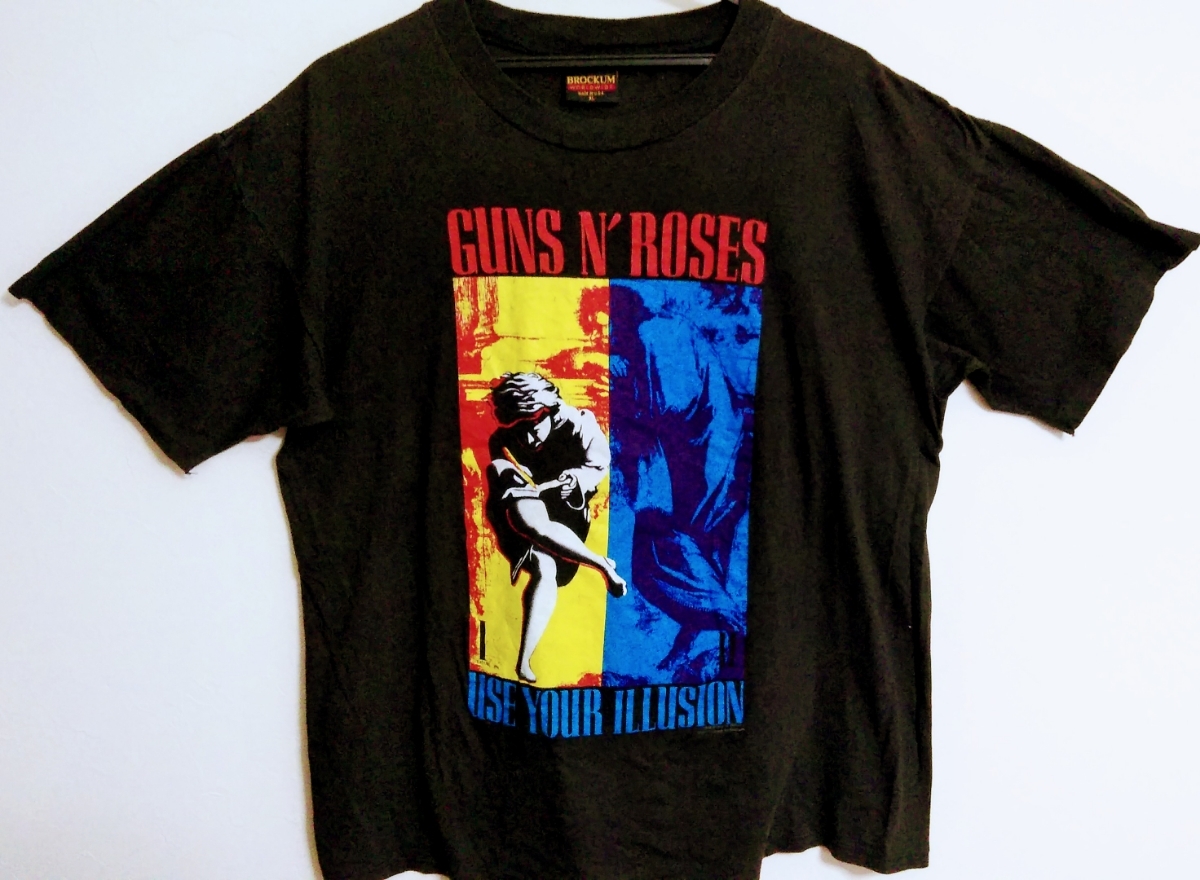 ☆ガンズアンドローゼズ 1992 ☆GUNS N ROSES USE YOUR ILLUSION☆ T 