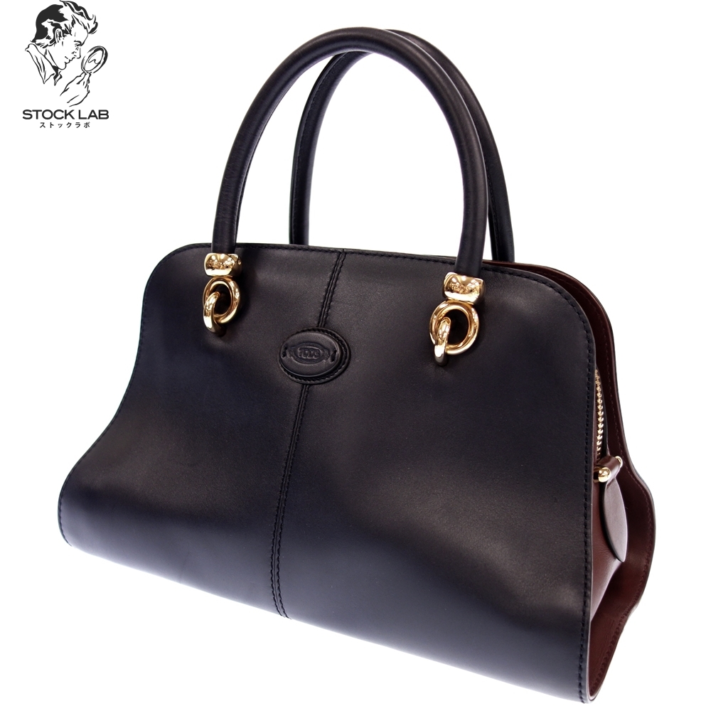 新品同様◇TOD'S トッズ Sella セラ 2WAY レザーハンドバッグ 新品同様◇TOD'S トッズ Sella セラ 2WAY レザーハンドバッグ