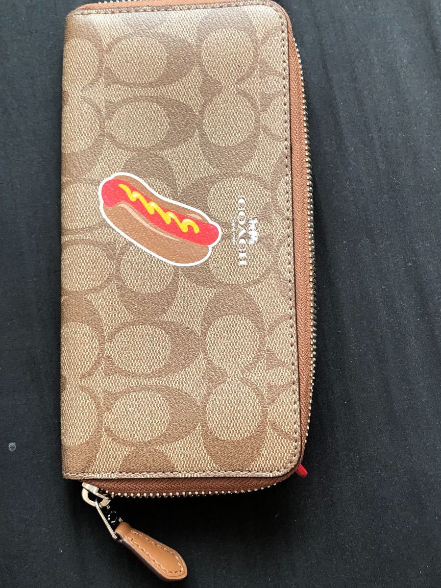  コーチ COACH 長財布 シグネチャー ニューヨークホットドッグプリント 75周年アニバーサリーモデル F57823 1円スタ(女性用財布)｜売買されたオークション情報、yahooの商品情報をアーカイブ公開 服飾小物