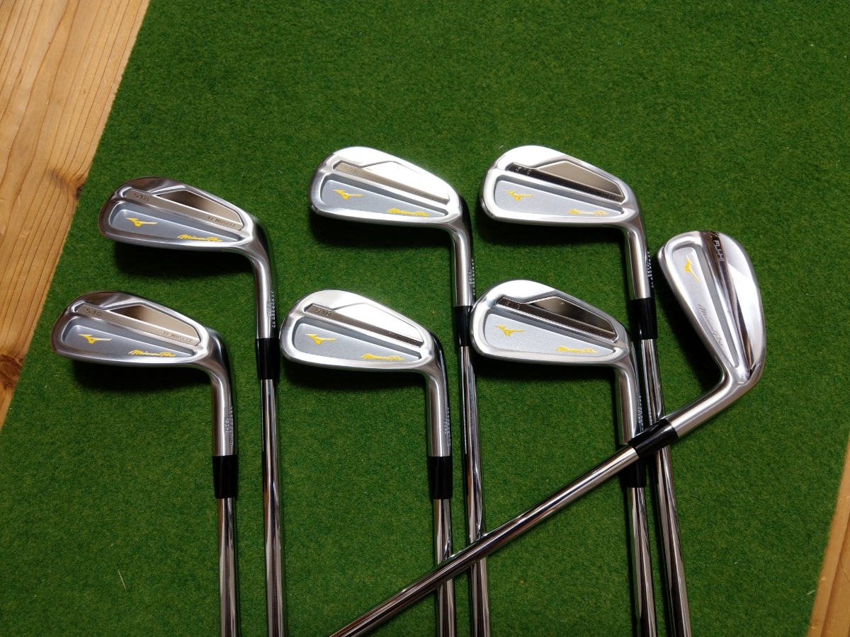 mizuno pro 518 2°アップライト　ダイナミックゴールド105　S200　5-PW6本+FLI-HI #4ダイナミックゴールド95保証書付き