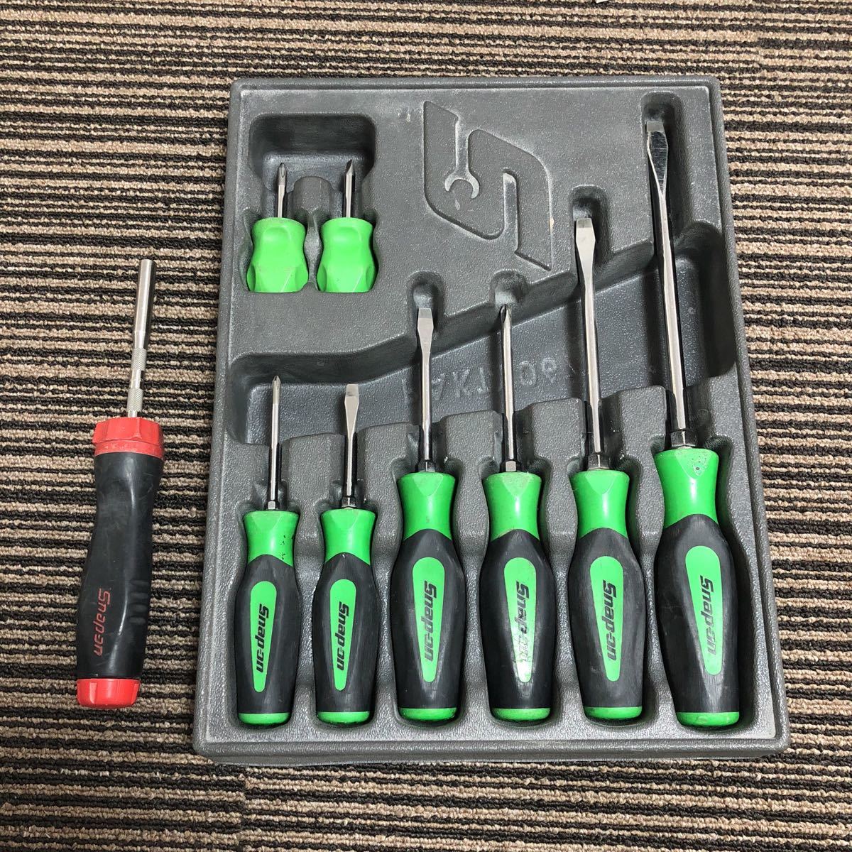 スナップオン ドライバーセット おまけ付き ラチェットドライバー_1