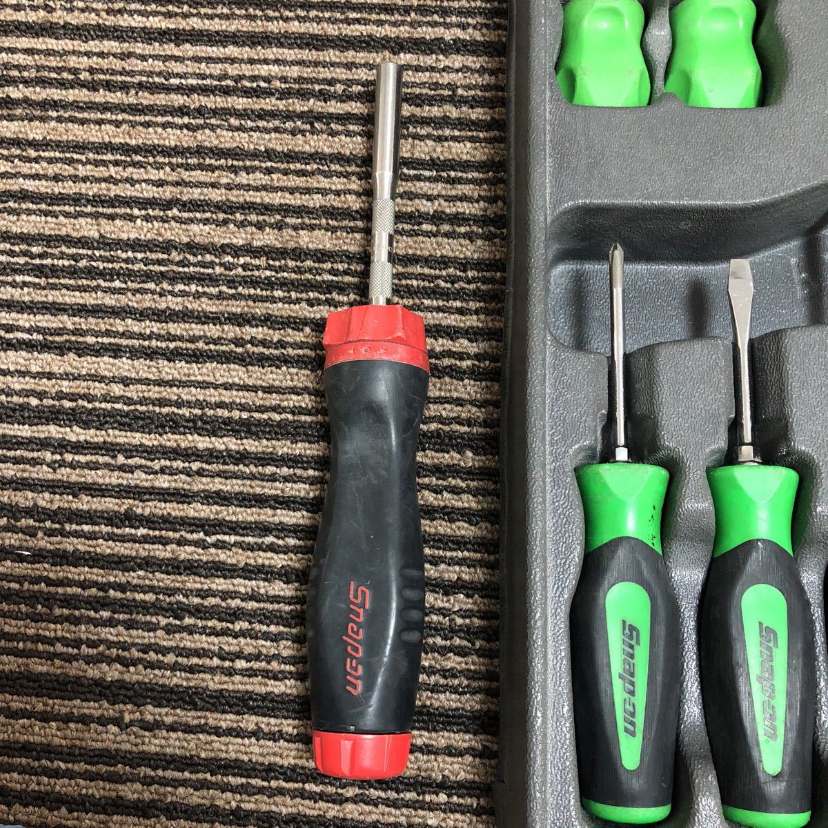 スナップオン ドライバーセット おまけ付き ラチェットドライバー_6