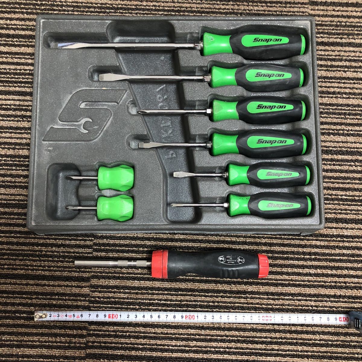 スナップオン ドライバーセット おまけ付き ラチェットドライバー_7
