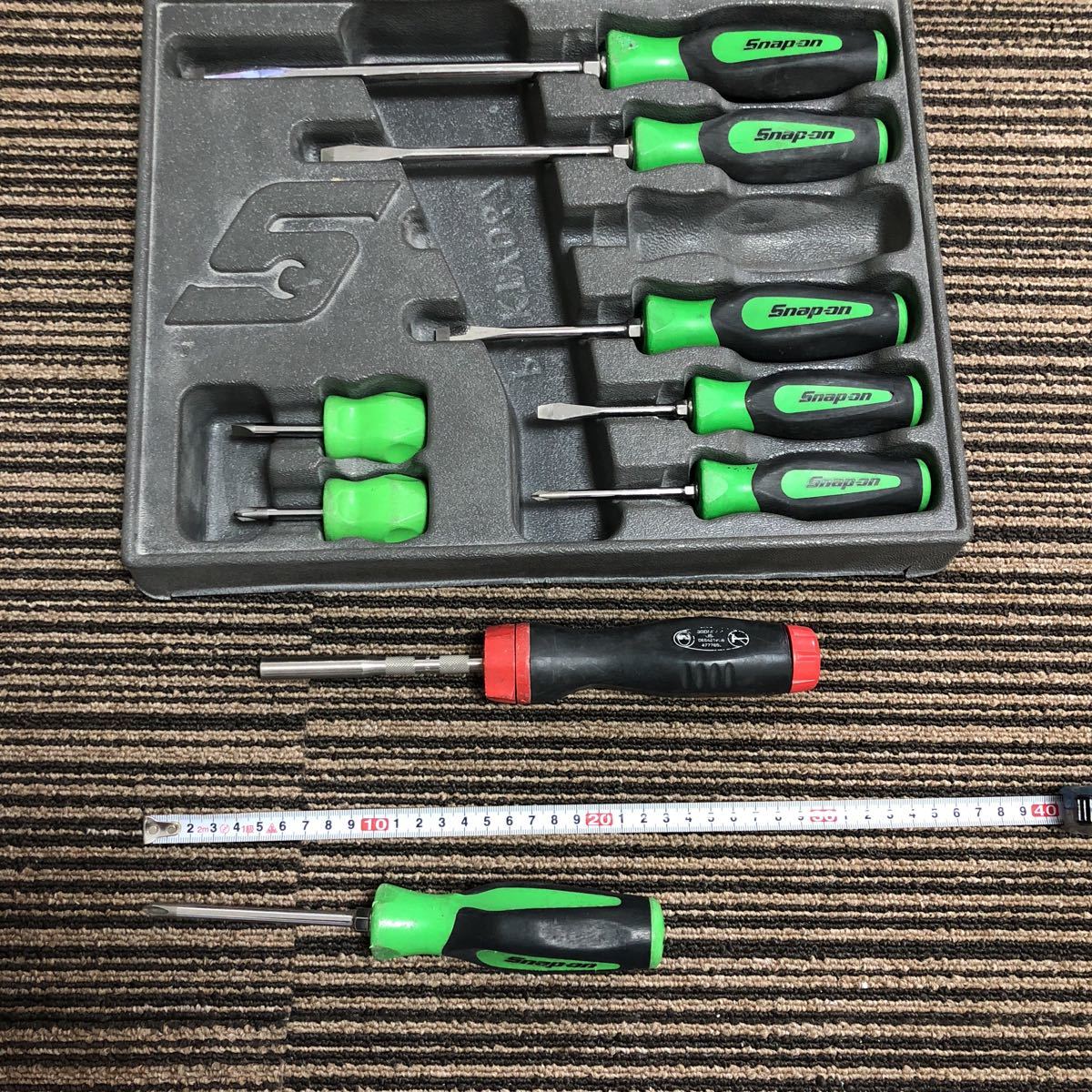 スナップオン ドライバーセット おまけ付き ラチェットドライバー_8