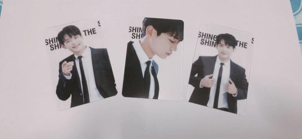 3種】 SHINee ミノ 透明カード トレカ SPECIAL FAN PARTY -THE SHINING