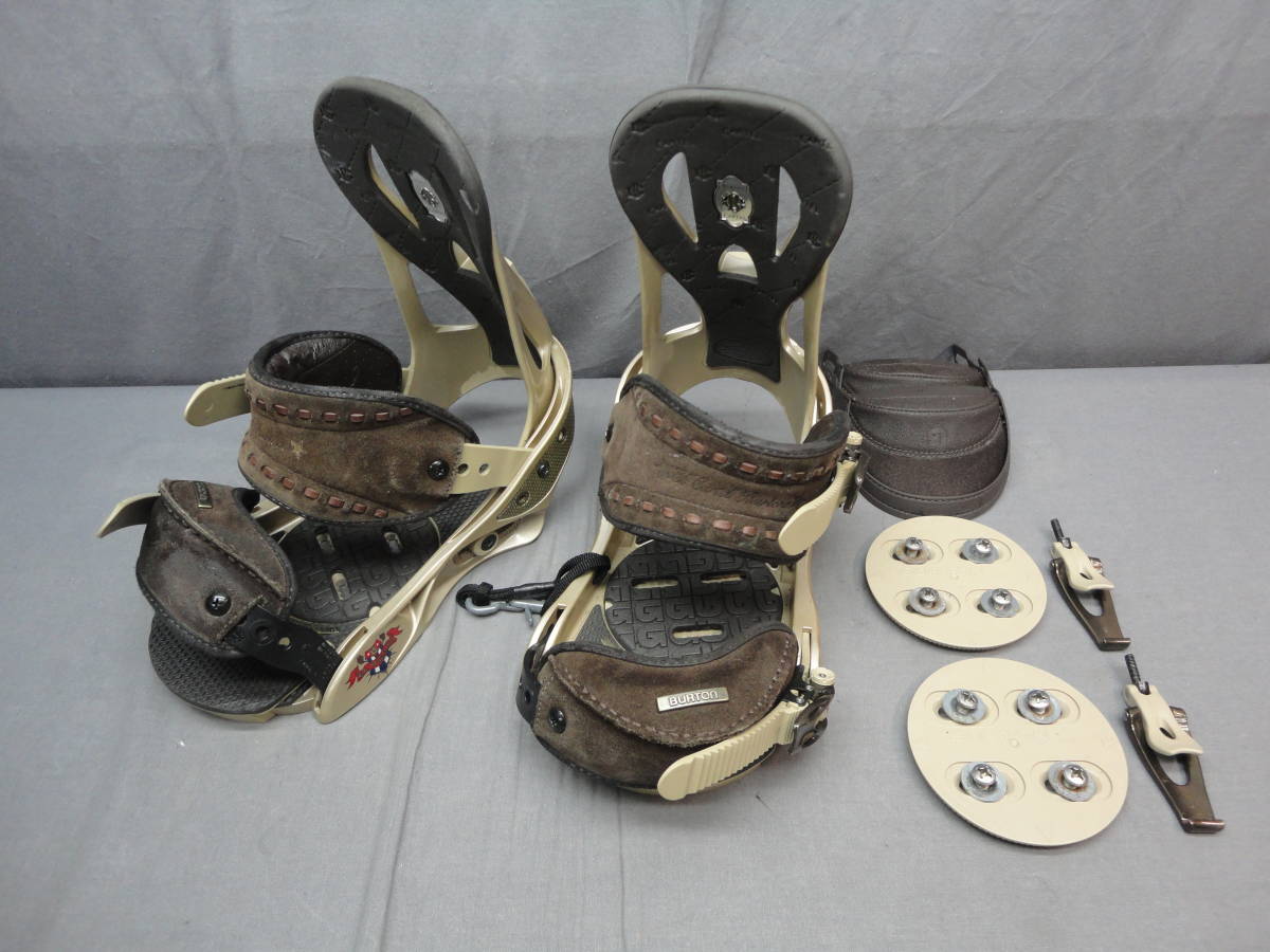 Burton Cartel ビンディング グレー M ○9-36 BURTON CARTEL カーテル