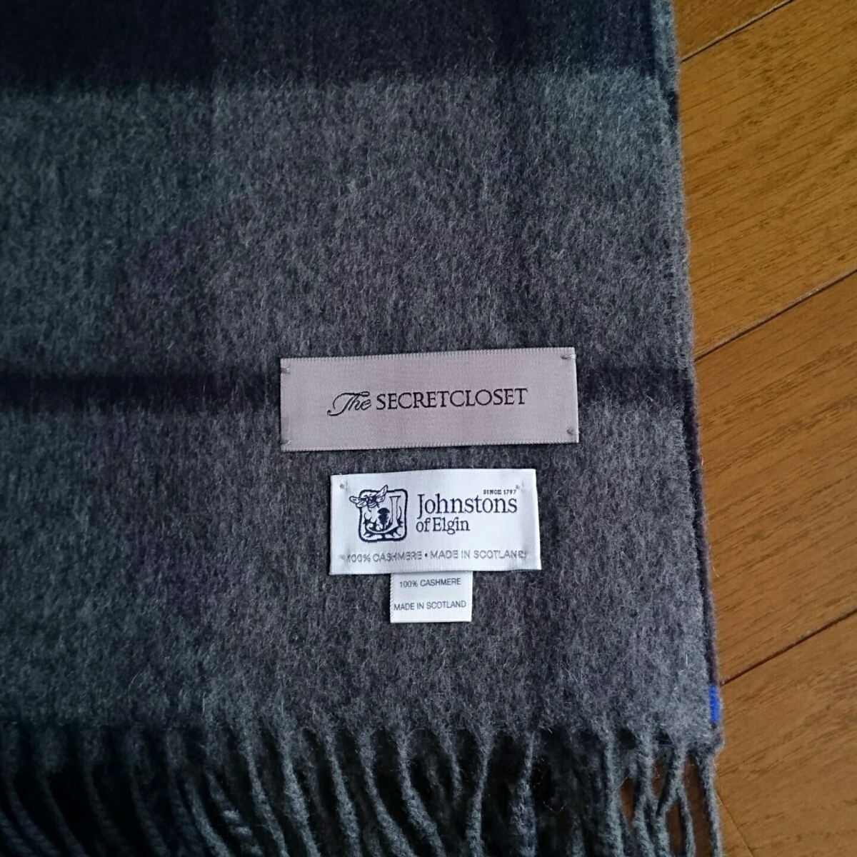 シークレットクローゼット別注ジョンストンズストール☆Johnstons
