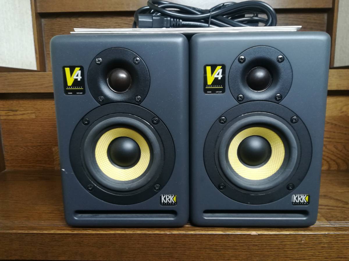 KRK V4 ペア Series Powered series2 - パワード ケーアールケー v4 音