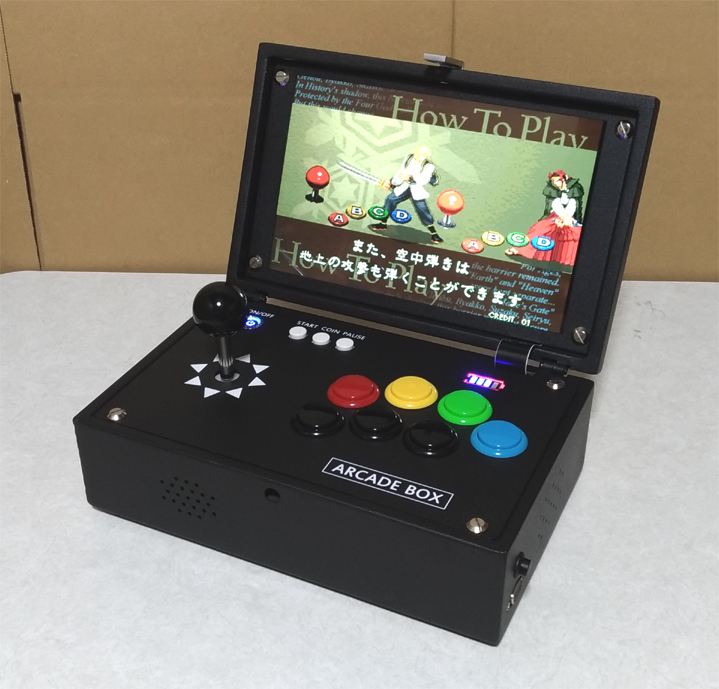 1円スタート上段４サンワボタン◆Pandora's Box 6s 1388in1　 折り畳みモニター一体式　10インチ　バッテリー駆動可　◆