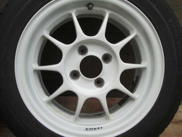 軽量 ENKEI SPORT ESターマック 14インチ PCD100 4穴 +35 エンケイ  