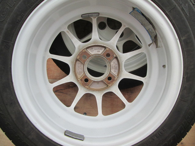 軽量 ENKEI SPORT ESターマック 14インチ PCD100 4穴 +35 エンケイ  