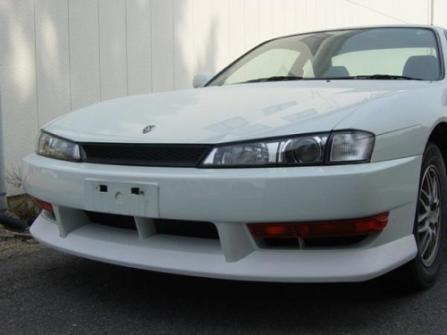 【HEROKI】S14 シルビア 後期 純正 前後バンパーセット シルビア 日産 純正オプション S14 フロントバンパーリップ 後期