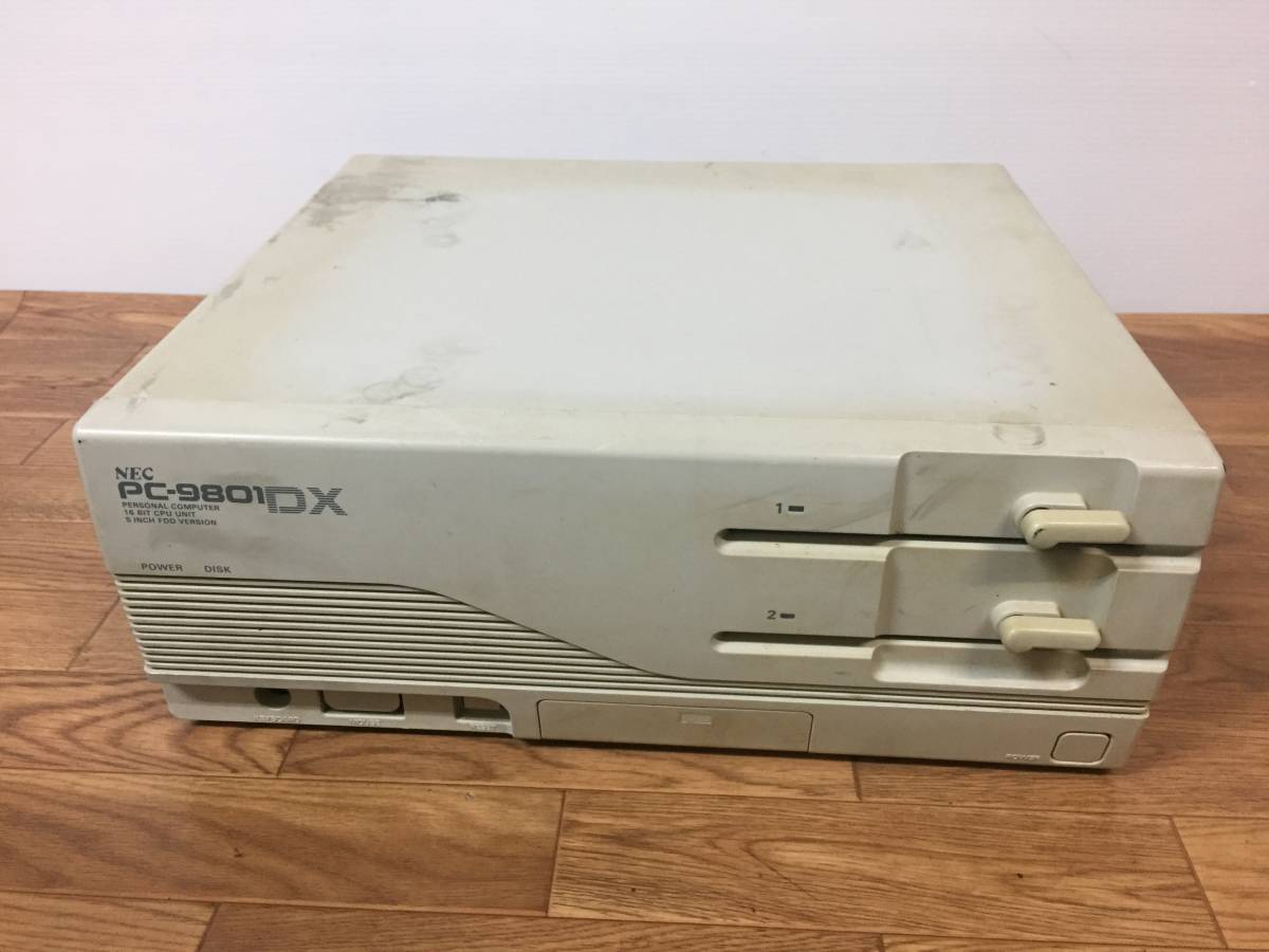 Yahoo!オークション NEC PC-9821 ジャンク 再出品 Cx2 通電確認 「pc