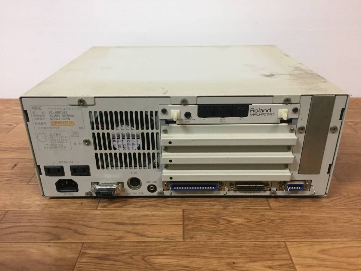Yahoo!オークション NEC PC-9821 ジャンク 再出品 Cx2 通電確認 「pc