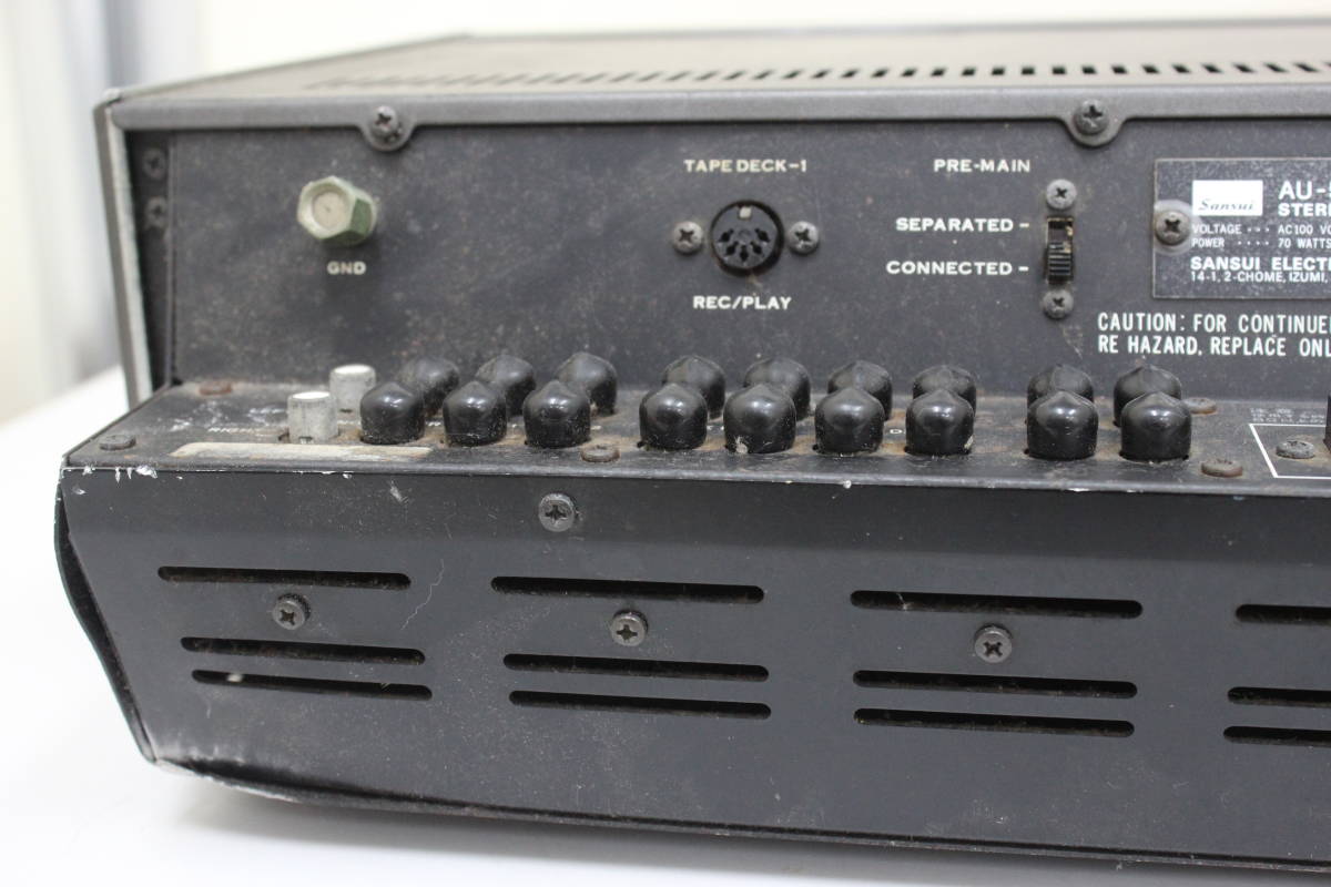 サンスイ プリメインアンプ AU-5500 SANSUI Yahoo!オークション - 公式