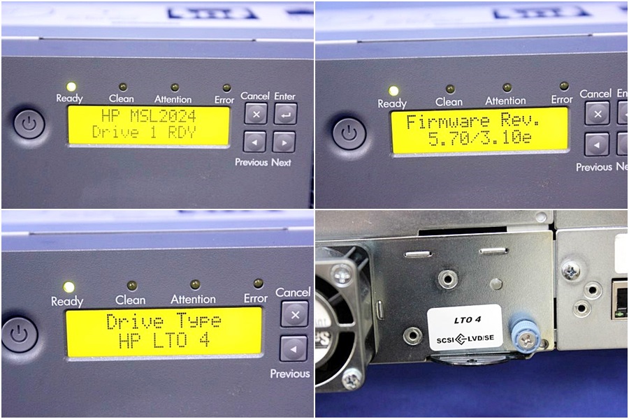 HP HP/StorageWorks 1/8 G2テープオートローダー☆MSL2024 LTO4