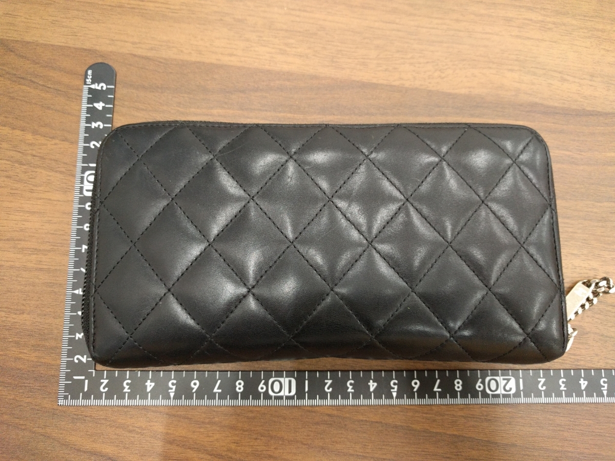 ◯CHANEL シャネル 長財布 カンボンライン（YH9-662） 【公式通販】