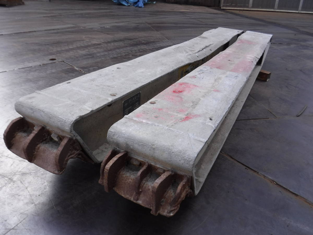 47 歩み板 デッキエース 杭打機 重機回送車 トレーラー アルミブリッジ アルミラダーレール パワーブリッジ 耐荷重15トン 建設機械 重機 売買されたオークション情報 Yahooの商品情報をアーカイブ公開 オークファン Aucfan Com