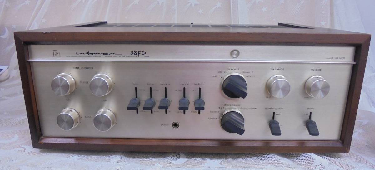 LUXMAN SQ38FD ラックスマン プリメインアンプ | 真空管 - SQ-38FD 