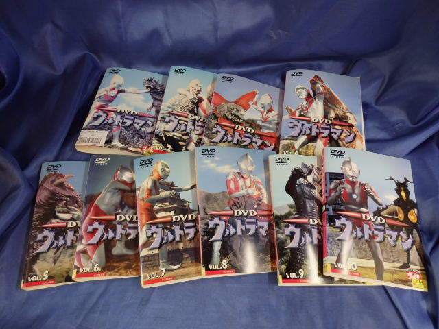 初代 ウルトラマン DVD全巻セット 全10巻 初代マン⁄ヒーロー特撮戦隊