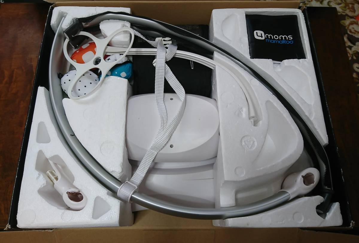 4moms 電動バウンサー バウンサー ママルー ベビー | 電動 新生児 