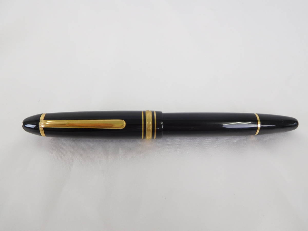 モンブラン マイスターシュテュック 146 万年筆 14C 全金 BB 極太字 11