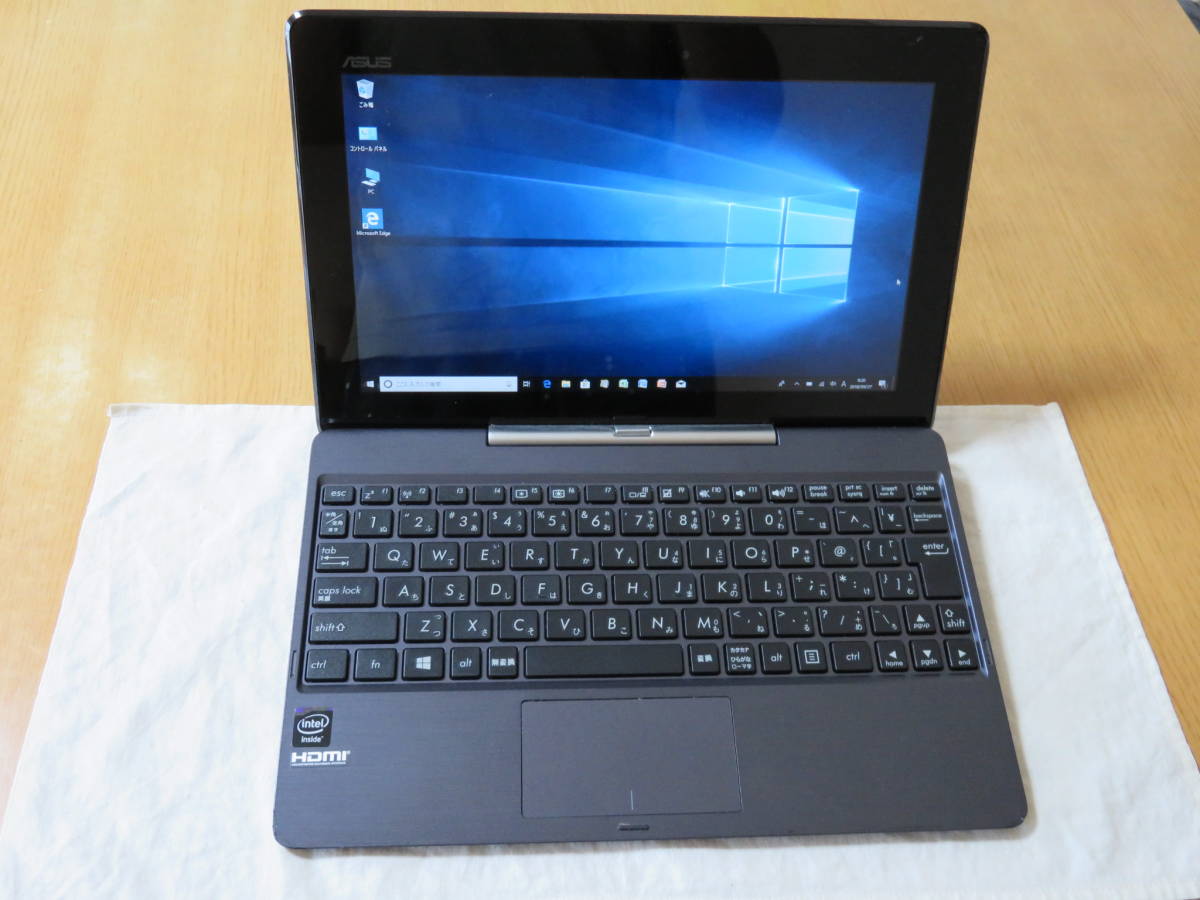 【実働】ASUS T100TA - DK32G windows10 10.1インチ　+　office