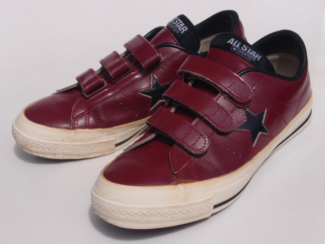 希少カラー!! 初期タグ 日本製 限定 ワンスター v-3 ベルクロ ワイン