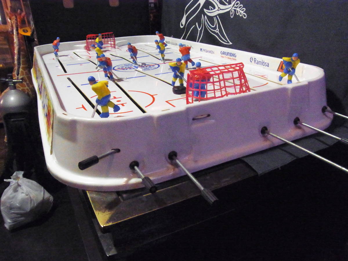 I36 ★ アイスホッケー　ゲーム盤　STIGA社　PLAY OFF ★　スウェーデン製　レトロ