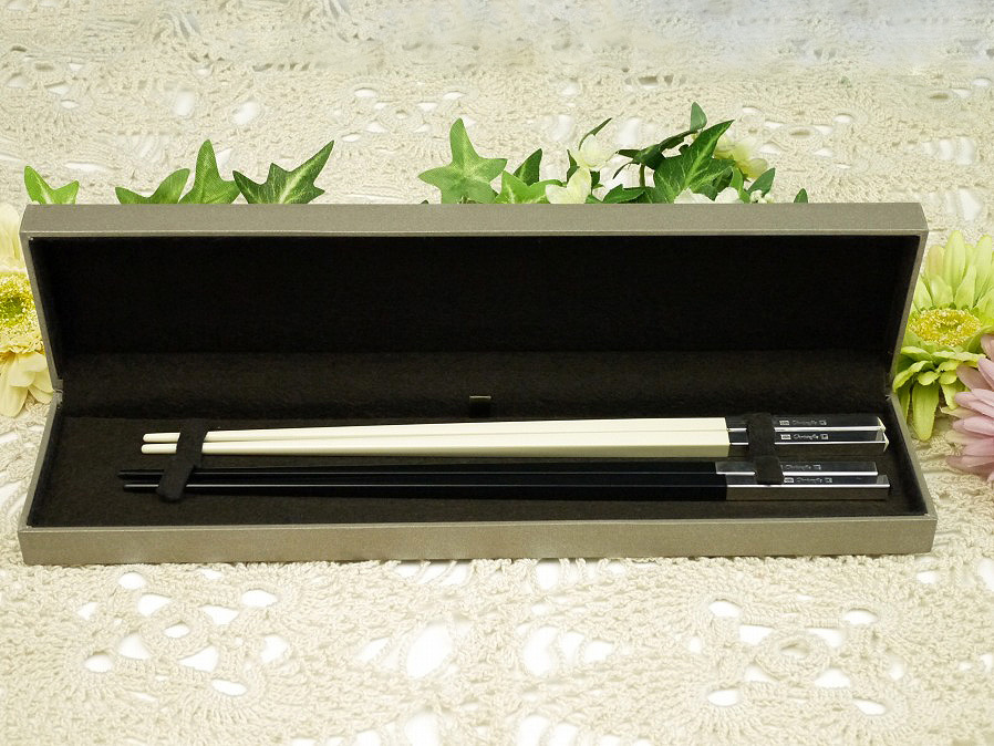 専用商品】クリストフル黒檀箸ペアセット、純正保管袋、シルバークロス