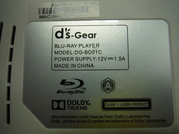 J-VOXX ds-Gear DG-BD01C Blu-ray⁄DVDプレーヤー - Blu-ray 車載対応 DVD
