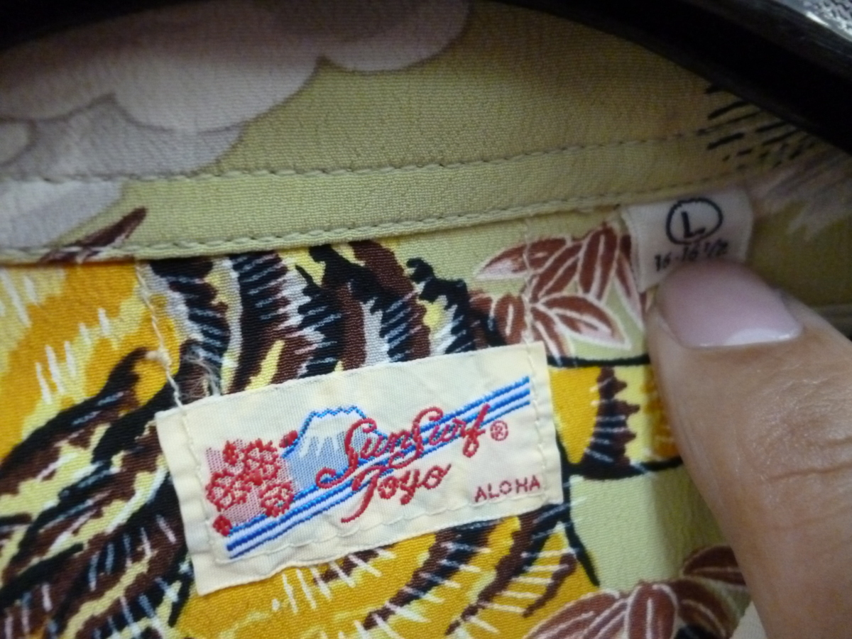 ☆サンサーフ SUNSURF アロハシャツ SS30487 Lサイズ(Lサイズ)｜売買 