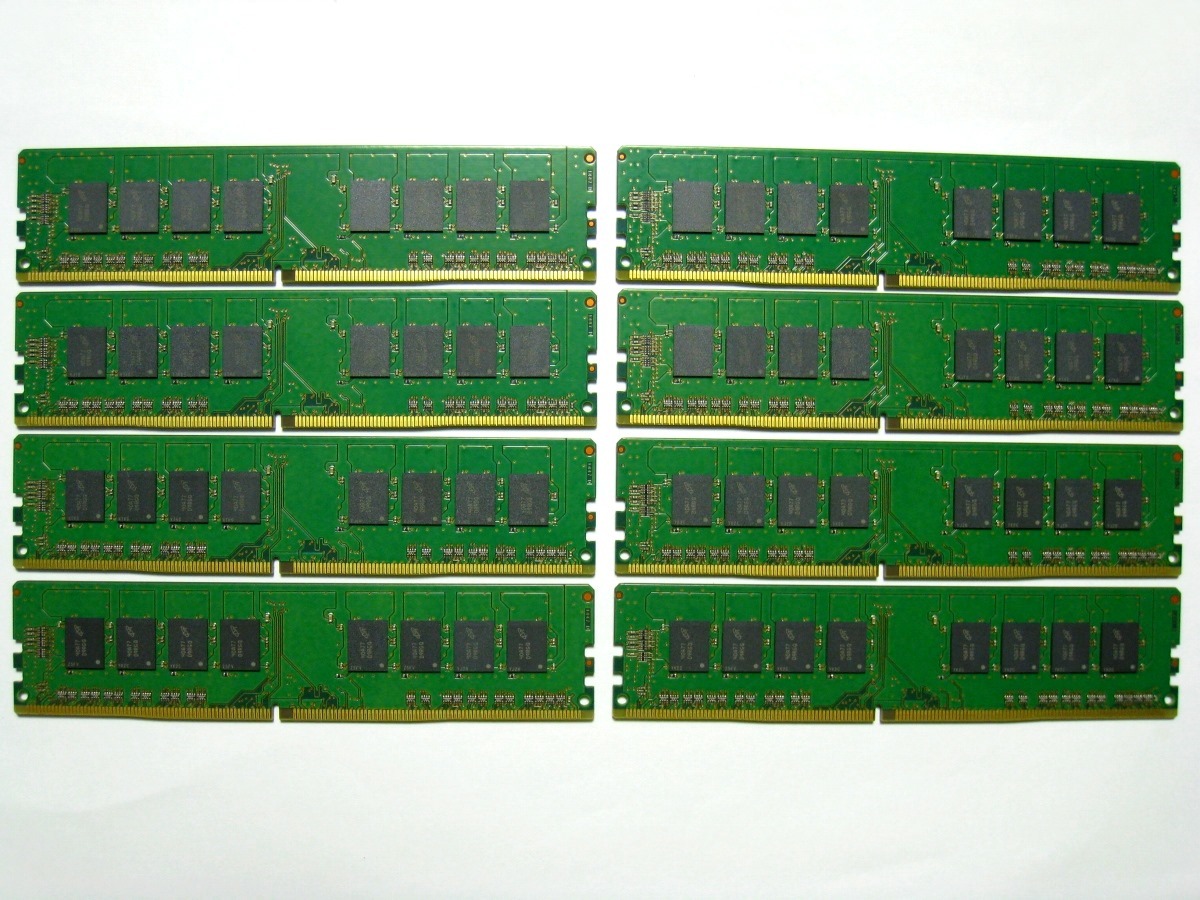 【PC】【中古】Crucial 8GB×8枚 合計64GB メモリ CT8G4DFD8213 DDR4 PC4-17000