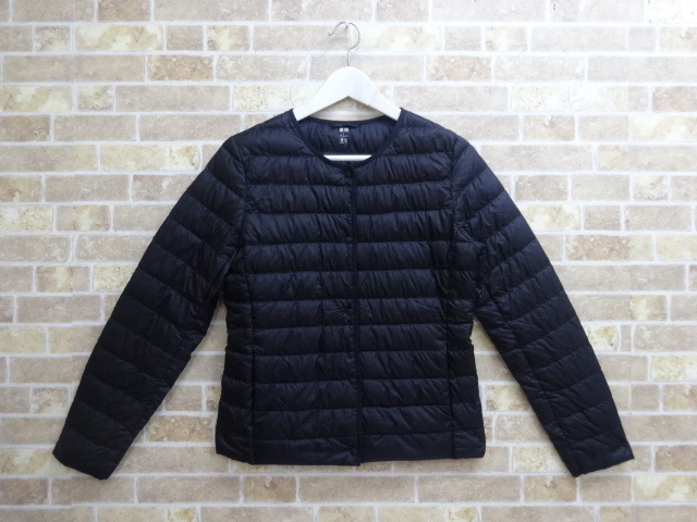 豊富な，定番 EF10035 UNIQLO ユニクロ ウルトラライトダウン 黒 レディース Mサイズ(ジャンパー、ブルゾン)｜売買されたオークション情報、yahooの商品情報をアーカイブ公開 - オークファン 女性用