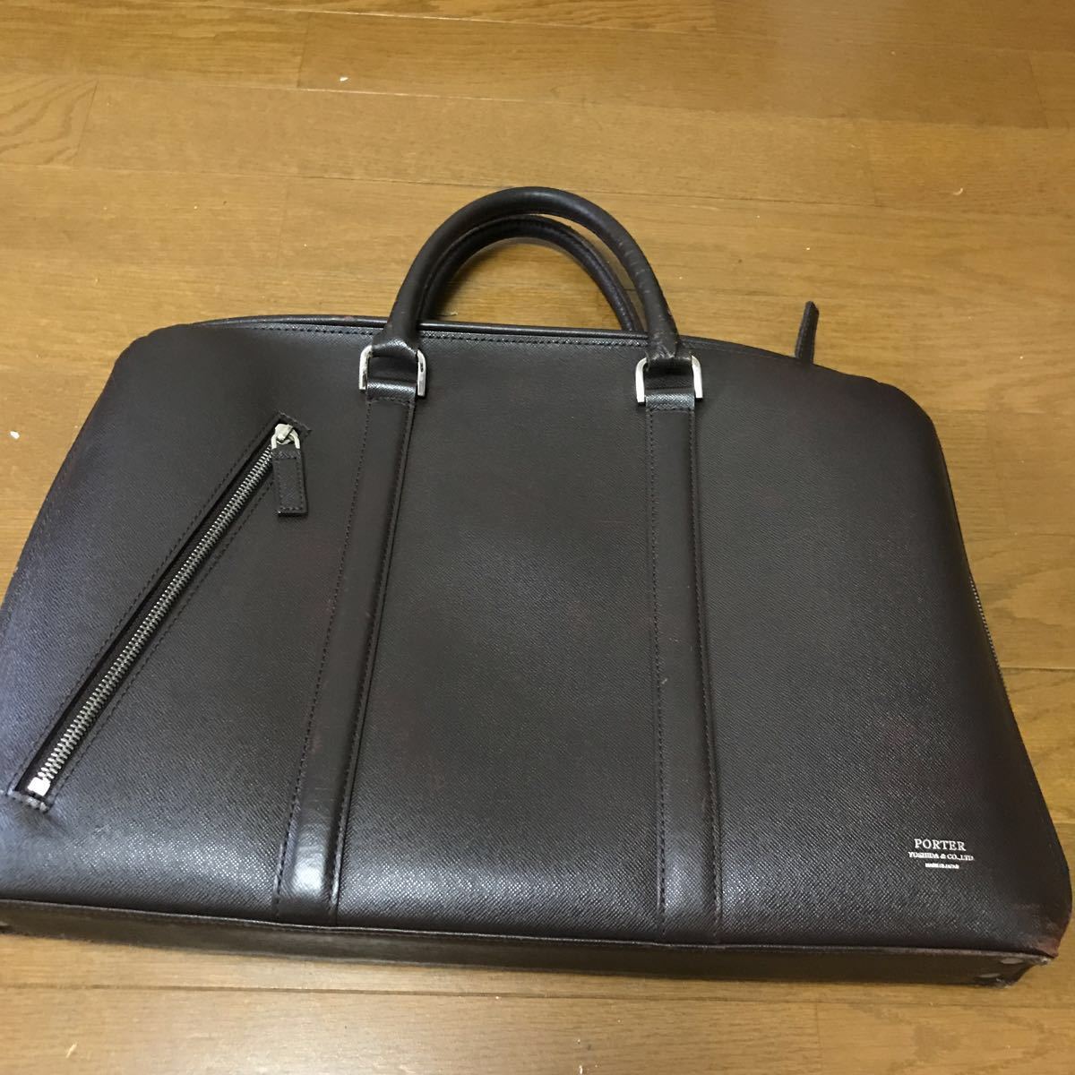 ポータ PORTER ブリーフケース・ポーターアベニュー クラチカオリジナル 希少 ブラウン 　中古　１円スタート　最落なし