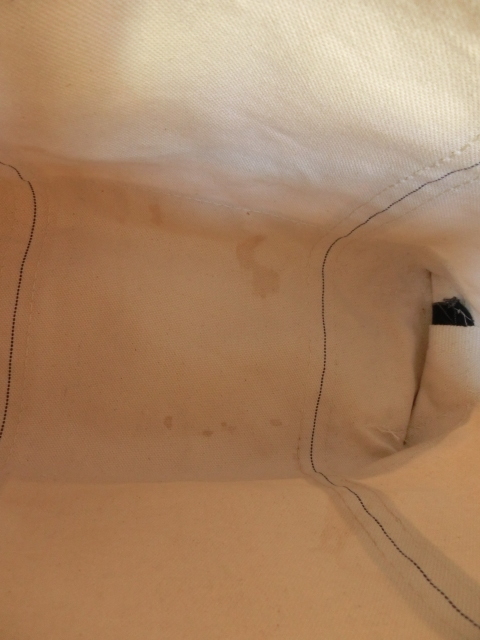 ■格安スタート■エルエルビーン　LL　BEAN　トートバック　レザーハンドル　ネイビー　モノグラム　Y　刺繍　_7