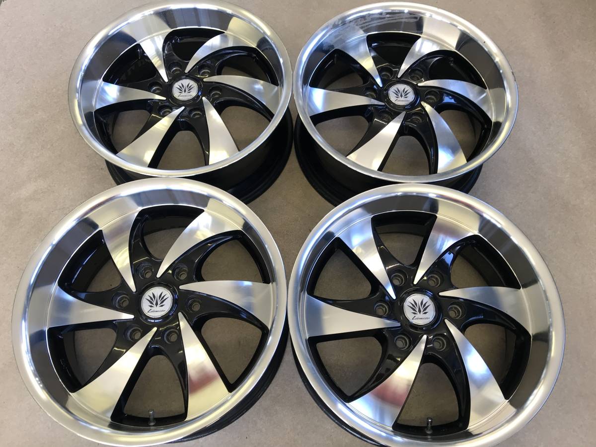 【安い，限定セール】 深リム レアマイスター 18&times;7.5J+35 6H-139.7 4本(6穴)｜売買されたオークション情報、yahooの商品情報をアーカイブ公開 - オークファン 6穴